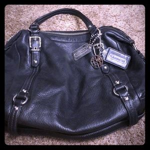 Coach leather purse